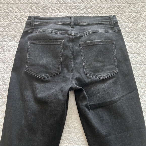 CAbi Button Fly Straight Jeans 4149 Carbon Grey Size 4 - Picture 8 of 15